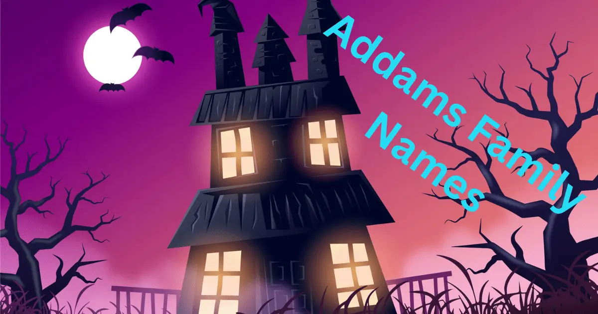 Addams Family Names
